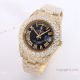 Best Replica Rolex Day Date Iced out Red Dial Gold President Watch 43mm (4)_th.jpg